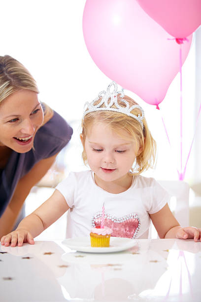 istock She's a princess on her birthday! 459213829