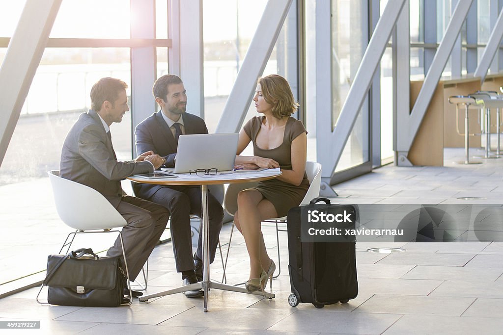 Training auf Reisen - Lizenzfrei Abwarten Stock-Foto