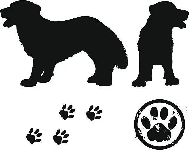 Vector illustration of dog