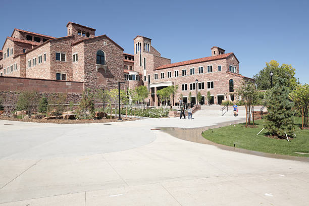 universidade do colorado, boulder, o centro da comunidade - university of colorado - fotografias e filmes do acervo