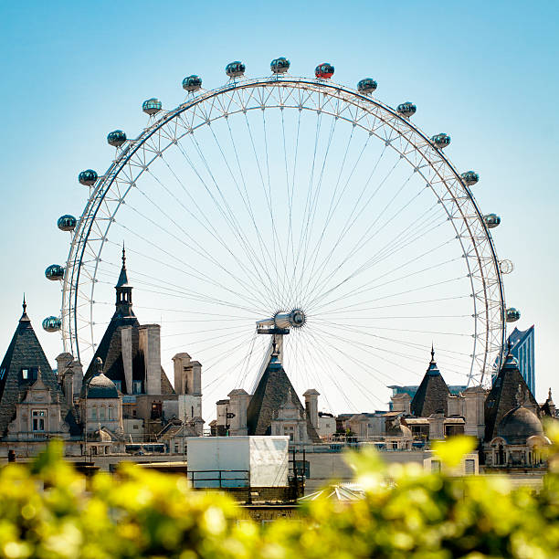 the london eye - millennium wheel - fotografias e filmes do acervo