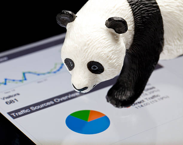 google panda - google analytics - fotografias e filmes do acervo