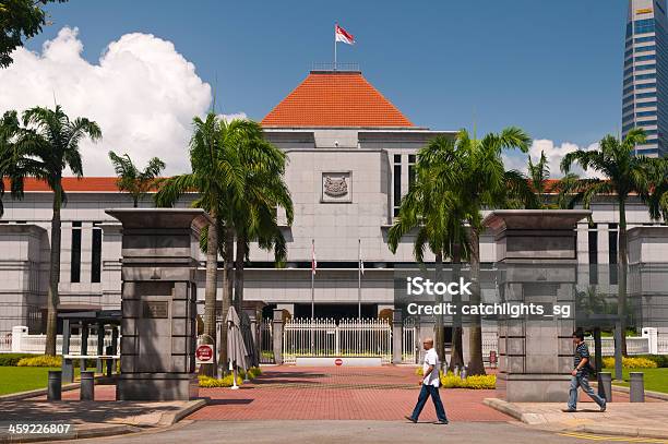 Parliament House Of Singapore Stock Photo - Download Image Now - Parliament Building, Singapore, Singapore City
