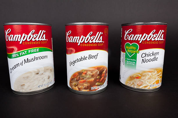 Soup Campbell's stock photo