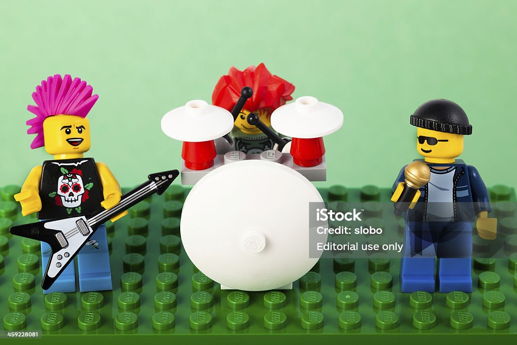 Mooi hoog Nylon Lego Rock Band Stock Photo - Download Image Now - Lego, Building -  Activity, Construction Industry - iStock