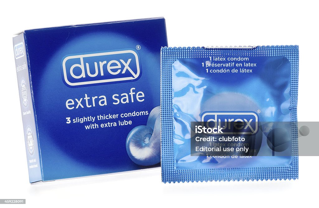 Durex preservativos - Foto de stock de Camisinha royalty-free