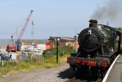 Scottish Steam Train in the Highlands