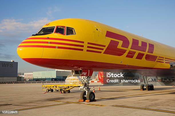 Dhl 보잉 757200sf 화물 항공기 DHL에 대한 스톡 사진 및 기타 이미지 - DHL, 0명, Deutsche Post AG