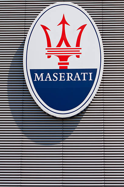 Maserati ロゴ ストックフォト