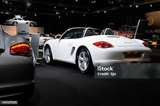 Porsche Boxster Spyder Stockfoto und mehr Bilder von Amsterdam - Amsterdam, Aufführung, Ausstellung