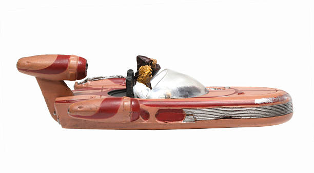 el transporte del futuro - landspeeder fotografías e imágenes de stock