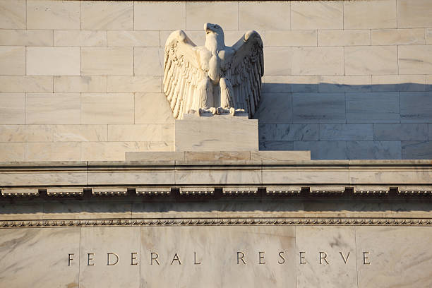 Federal Reserve, Washington DC, Estados Unidos - foto de acervo