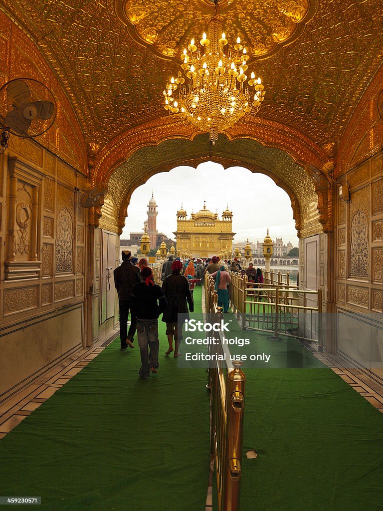 Złoty Rozciągacz, Amritsar, Indie - Zbiór zdjęć royalty-free (Amritsar)