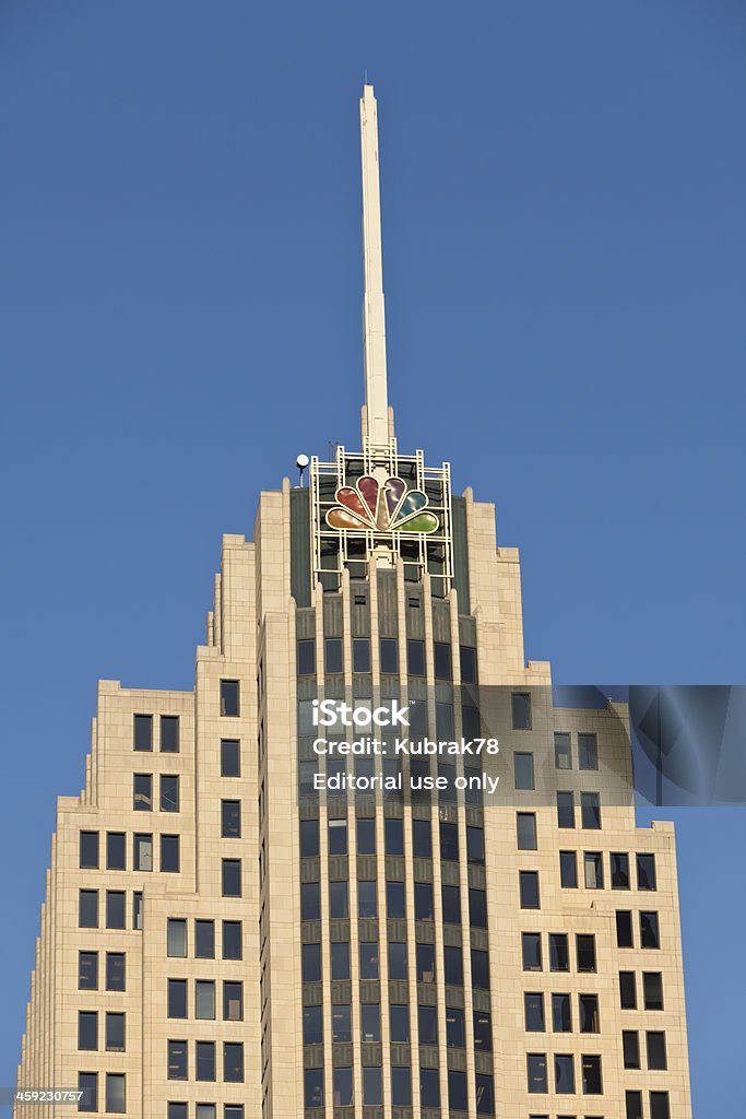 NBC Tower no centro da cidade de Chicago - Foto de stock de Centro da cidade royalty-free
