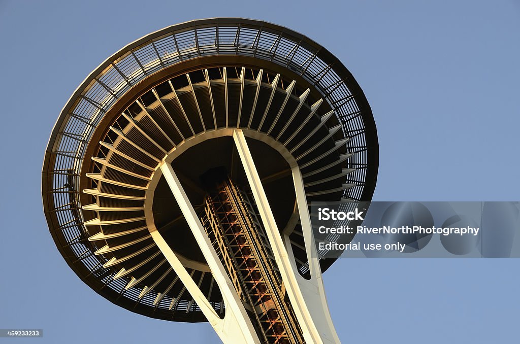 Space Needle, Seattle - Foto stock royalty-free di Architettura