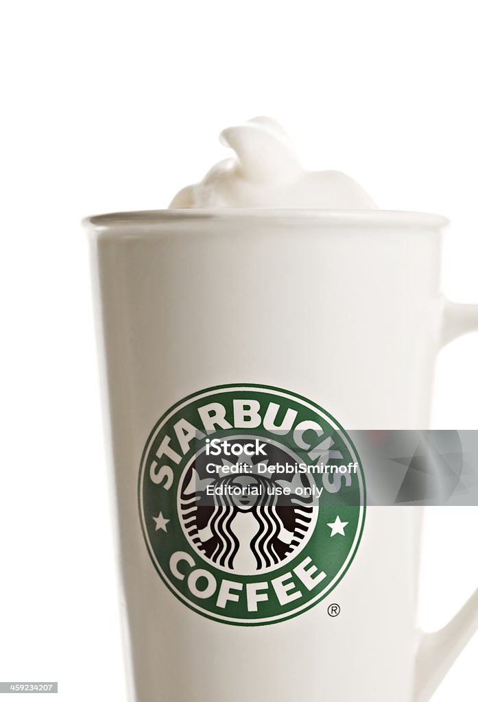 Starbucks-Kaffee mit Schaumstoff - Lizenzfrei Editorial Stock-Foto