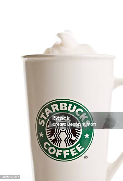 Starbuckskaffee Mit Schaumstoff Stockfoto und mehr Bilder von Editorial - Editorial, Einzelhandel - Konsum, Espresso