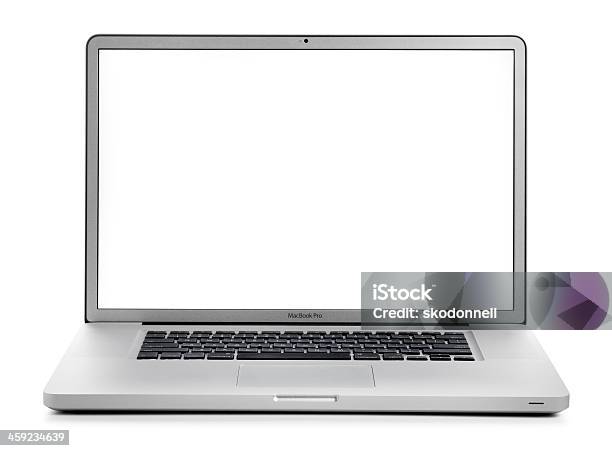 Apple Mackbook Pro На Белом — стоковые фотографии и другие картинки MacBook - MacBook, Компьютер, GAFAM