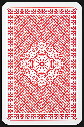 Belgrade, Serbia-November 20, 2010:Back side of  playing card published by Piatnik.Trade mark is owned by Ferd.Piatnik &amp; sons,Vienna,Austria.Photographed in the studio