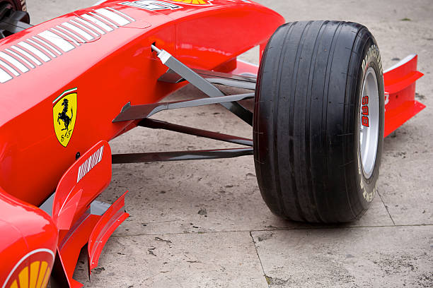 ferrari 248 f1 - team modena foto e immagini stock