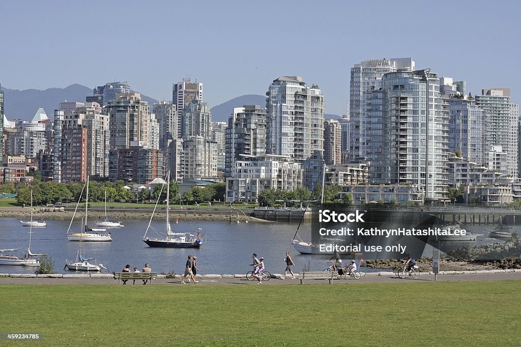 Torrente falso, Vancouver - Foto stock royalty-free di Ambientazione esterna