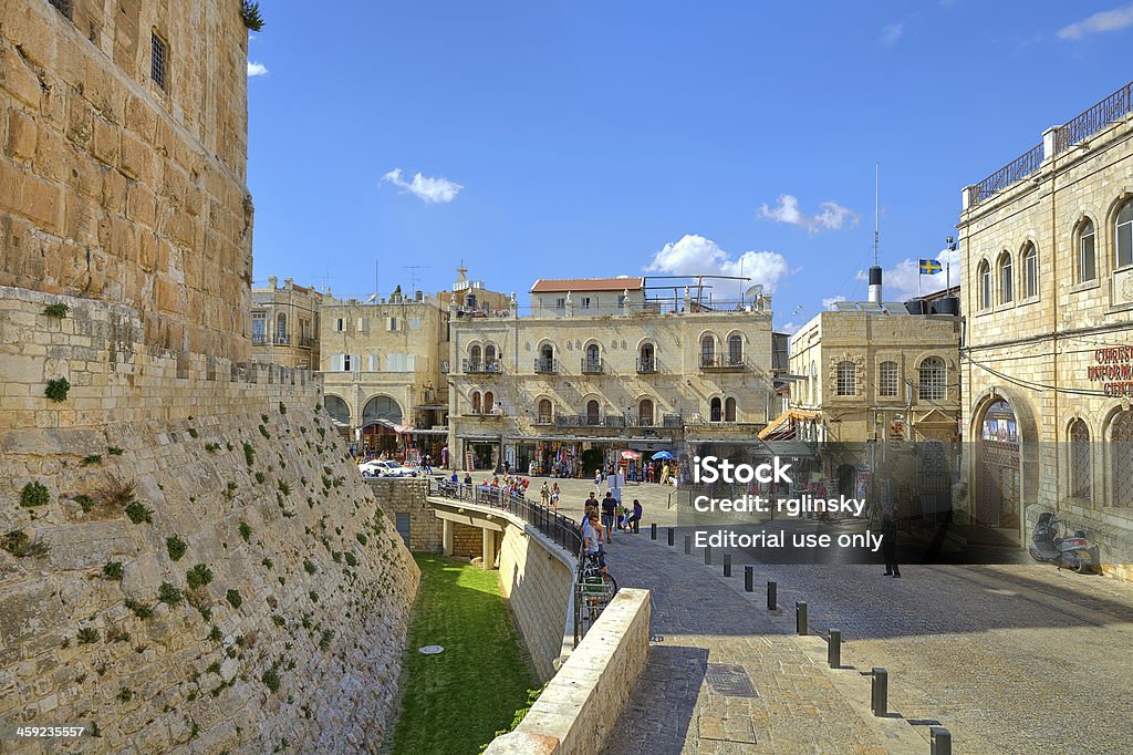 Cidade velha de Jerusalém, ISrael. - Foto de stock de Antigo royalty-free