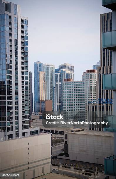 Chicago Architecture Stock Photo - Download Image Now - Chicago - Illinois, Aerial View, Apartment