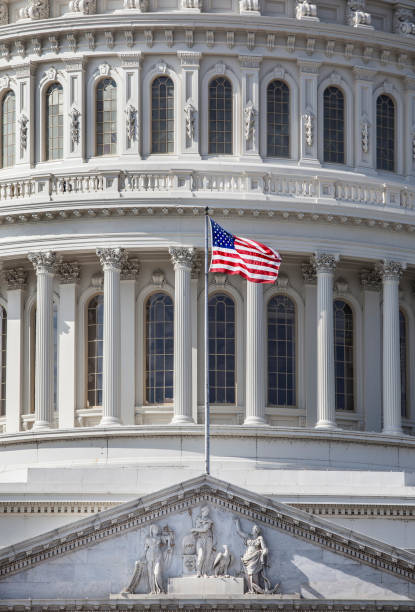 istock US Capitol Building with American Flag 459237737