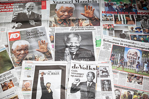 Nelson Mandela # 2 XXXL stock photo