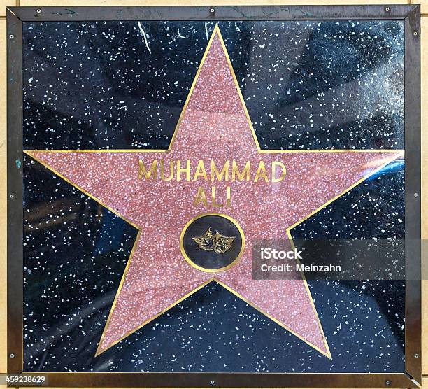 Muhammad Alis Star On Hollywood Walk Of Fame Stock Photo - Download Image Now - Boxing - Sport, Muhammad Ali - Boxer - Born 1942, Adulation