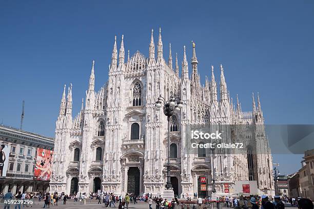 Duomo Of Milan Cathedral Lombardia Italy Stock Photo - Download Image Now - Architectural Dome, Architecture, Basilica