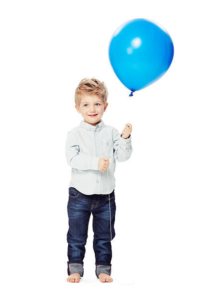 Ready to celebrate his birthday