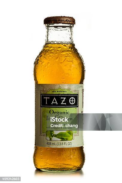 Teh Hijau Es Organik Tazo Foto Stok - Unduh Gambar Sekarang - Teh, Botol - Wadah, Serai