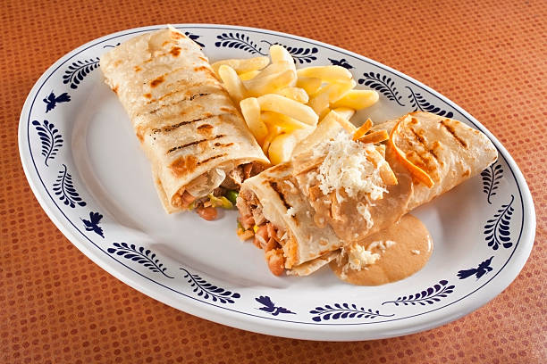 Beef and Beans Burrito