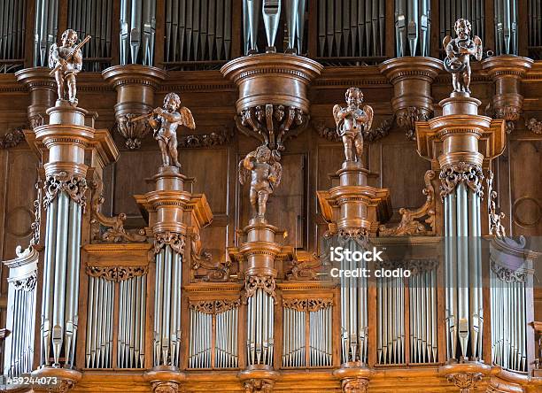 Albi Cathedral Organ Stock Photo - Download Image Now - Albi, Cathedral, Arch - Architectural Feature