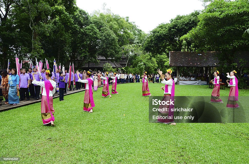 Evento tradizionale tailandese Yai - Foto stock royalty-free di Adulto