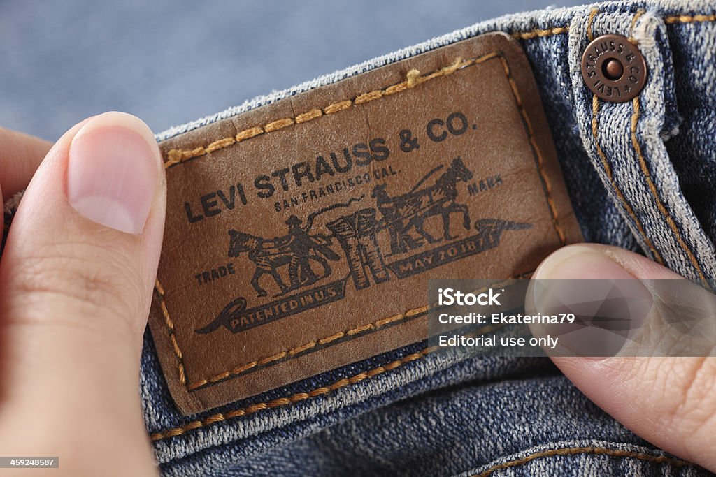Levis Jeans Label Stock Photo - Download Image Now - Levi's, Jeans, Label -  iStock
