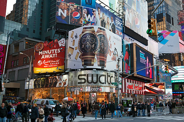 タイムズスクエア - swatch ストックフォトと画像