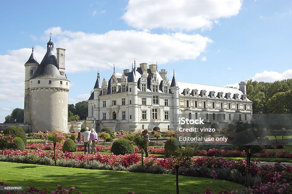 Chenonceau chateau - Стоковые фото Шенонсо роялти-фри