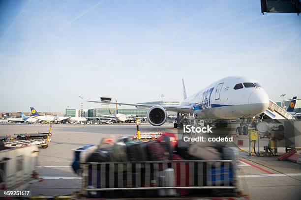 보잉 787 Dreamliner 애나 시 프랑크푸르트 에어포트 0명에 대한 스톡 사진 및 기타 이미지