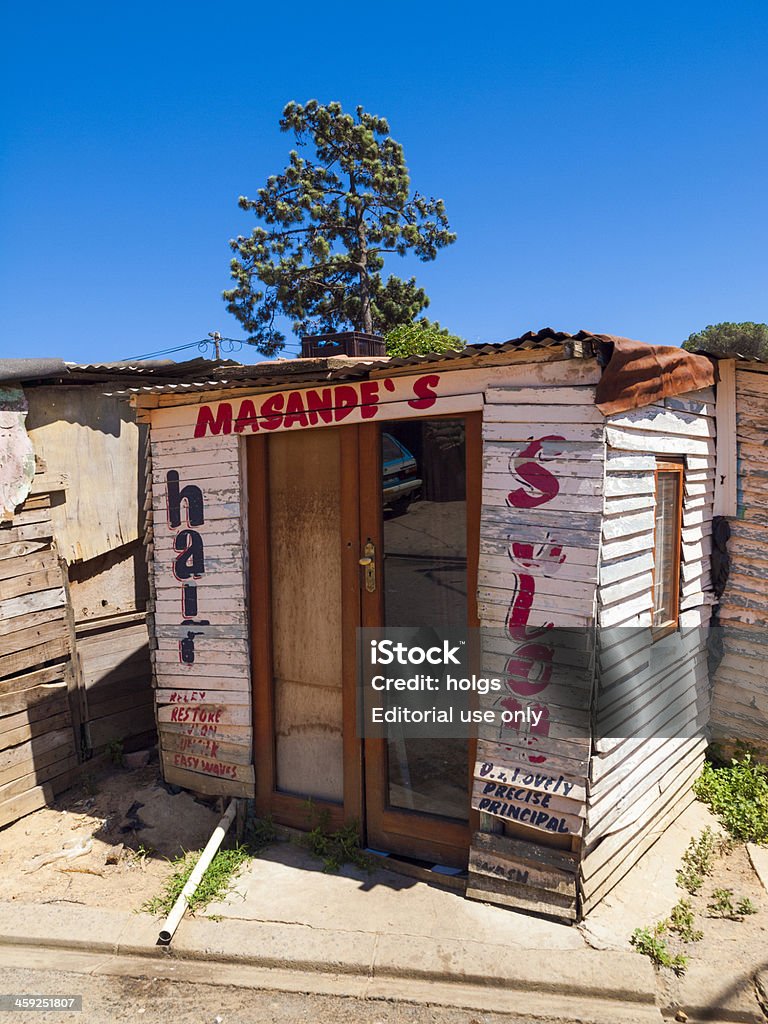 Kayamandi township, Stellenbosch, Sudáfrica - Foto de stock de Adulto libre de derechos