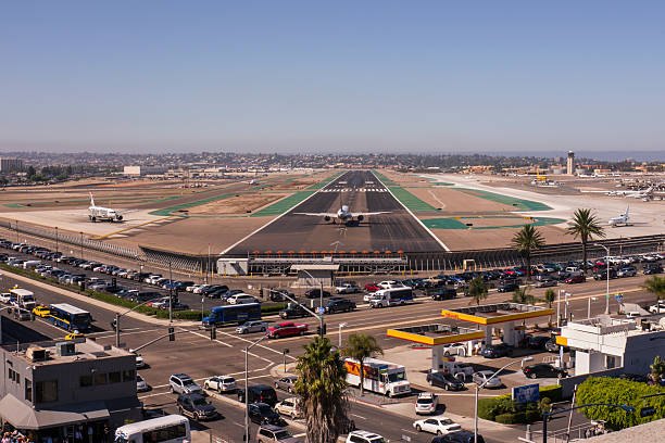 San Diego International Airport stock photo