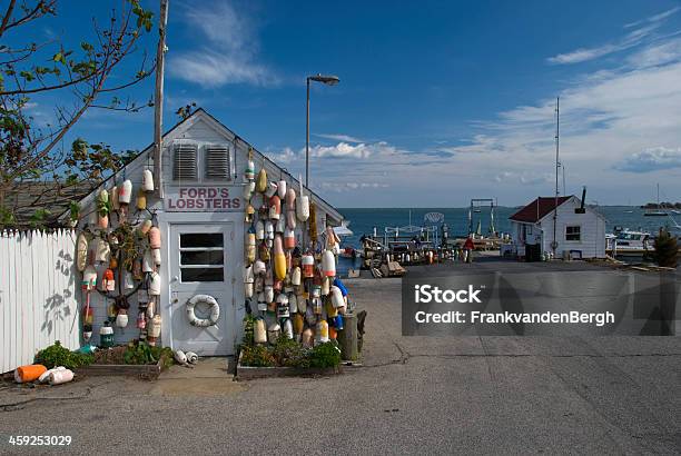 Lobster Shed Stock Photo - Download Image Now - American Culture, Buoy, Cape Cod