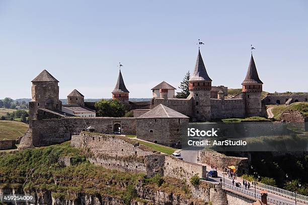 Foto de Kamianetspodilskyi Castelo e mais fotos de stock de Ajardinado - Ajardinado, Antigo, Arcaico