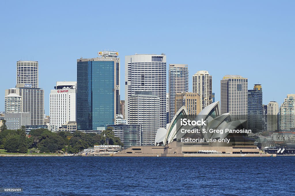 Vista de los edificios de la ciudad de Sydney - Foto de stock de Aire libre libre de derechos