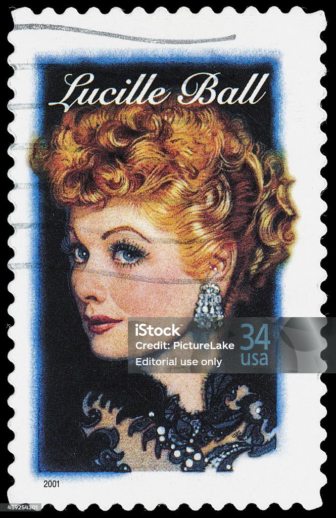 USA Lucille Ball sello postal - Foto de stock de Actor libre de derechos