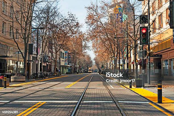 Streets Of Sacramento Stock Photo - Download Image Now - Sacramento, Bicycle, Brick