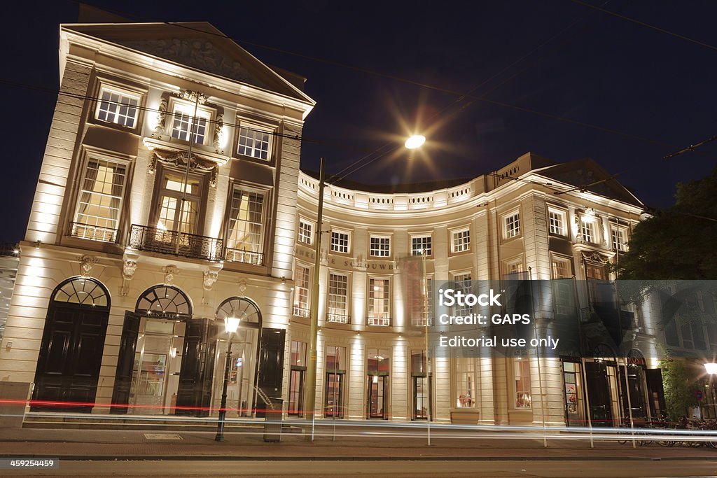 Extérieur de l'hôtel de La Haye le Royal Theatre - Photo de La Haye libre de droits