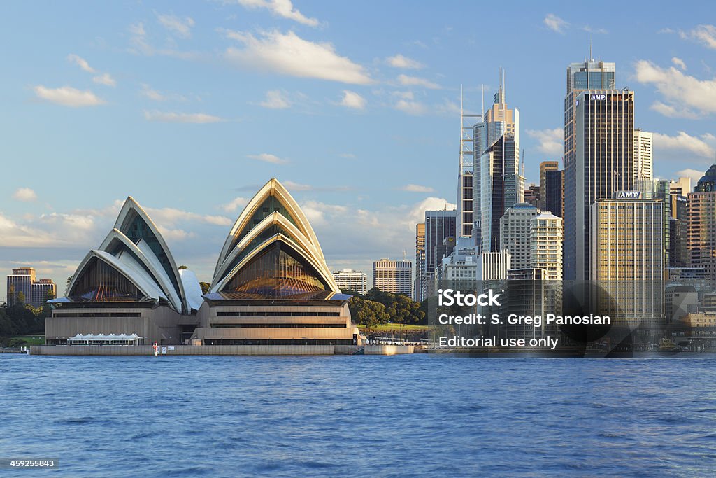 Vista de los edificios de la ciudad de Sydney - Foto de stock de Aire libre libre de derechos