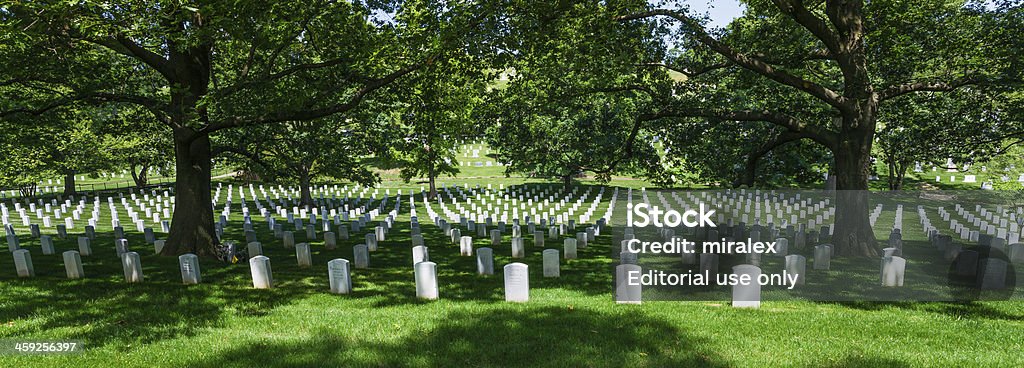 Sea of Tombstones am Nationalfriedhof Arlington, Virginia, USA - Lizenzfrei Amerikanische Kontinente und Regionen Stock-Foto